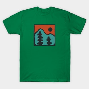 Teal trees T-Shirt